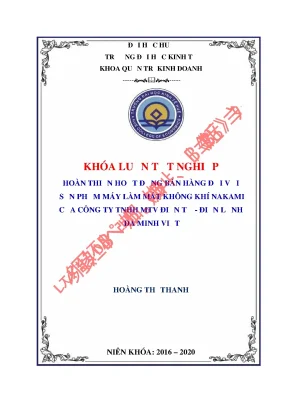 Luận văn đánh giá điều kiện lao động tại công ty cổ phần tiến phong
