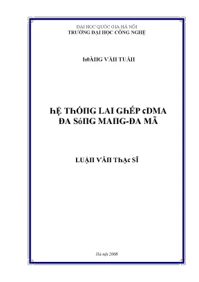 Luận văn hệ thống lai ghép cdma đa sóng mang đa mã