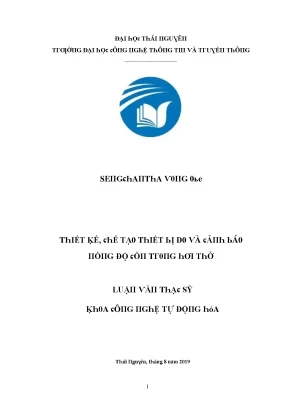Luận văn thiết kế chế tạo thiết bị đo và cảnh báo nồng độ cồn trong hơi thở