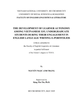 The development of learner autonomy among vietnamese efl undergraduate students during their engagement in english language writing e portfolios m a