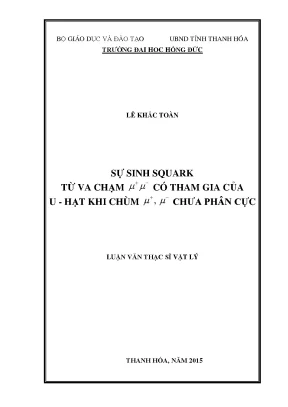 Cao chất lượng nguồn nhân lực y tế tại bệnh viện đa khoa tỉnh thanh hóa