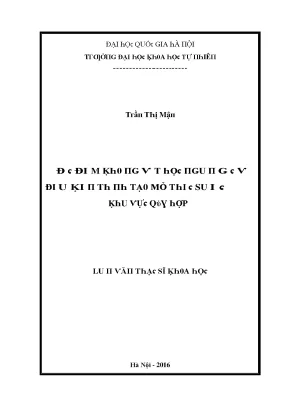 Luận văn thạc sĩ đặc điểm khoáng vật học nguồn gốc và điều kiện thành tạo mỏ thiếc suối bắc khu vực quỳ hợp vnu lvts004