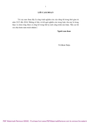 Luận văn vai trò tạo thu nhập của hoạt động trồng keo đối với các nhóm hộ ở huyện nam đông tỉnh thừa thiên huế