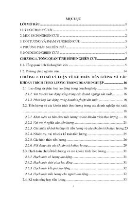 Kế toán tiền lương và các khoản trích theo lương tại công ty trách nhiệm hữu hạn quốc đại