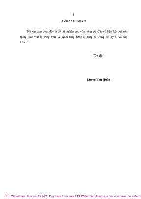 Luận văn nghiên cứu đặc điểm cấu trúc rừng tự nhiên phục hồi làm cơ sở đề xuất biện pháp kỹ thuật lâm sinh phục hồi rừng tại huyện vân canh tỉnh bình định