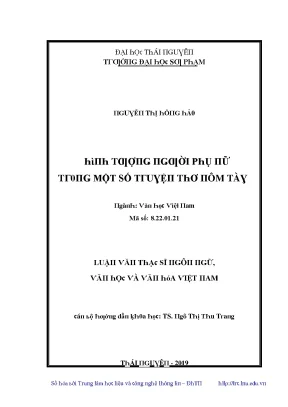 Luận văn hình tượng người phụ nữ trong một số truyện thơ nôm tày