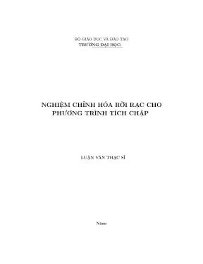 Nghiệm chỉnh hóa rời rạc cho phương trình tích chập