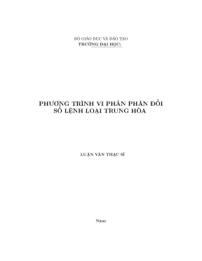 Phương trình vi phân phân đối số lệnh loại trung hòa