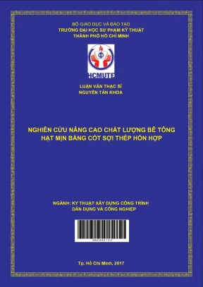 Nghiên cứu nâng cao chất lượng bê tông hạt mịn bằng cốt sợi thép hỗn hợp