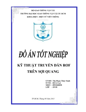 Kỹ thuật truyền dẫn rof trên sợi quang