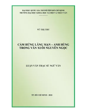 Cảm hứng lãng mạn anh hùng trong văn xuôi nguyên ngọc