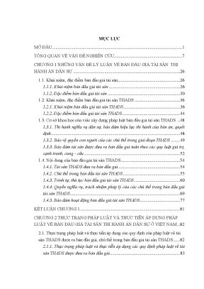 Bán đấu giá tài sản thi hành án dân sự ở việt nam