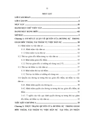 Quyền của đương sự trong xét xử giám đốc thẩm tái thẩm các vụ việc dân sự ở tòa án nhân dân tối cao