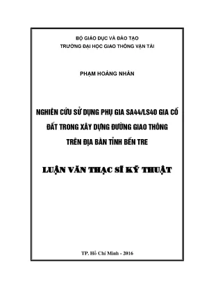 Nghiên cứu sử dụng phụ gia sa44