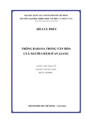 Trống rabana trong văn hóa của người chăm ở an giang