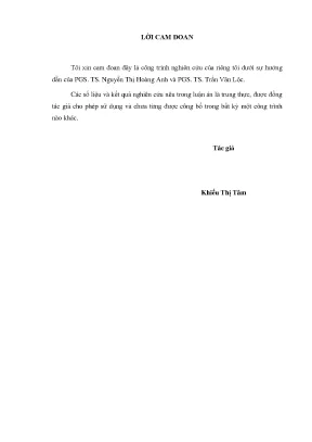 Nghiên cứu thành phần hóa học và hoạt tính gây độc tế bào của ba loài ngoại mộc tái allophylus livescens gagnep cày ri ta hạ long chirita halongenis kiew t h nguyen và an điền lá