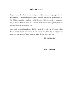 Phát triển nguồn nhân lực tại ubnd huyện ân thi tỉnh hưng yên