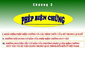 Chương 3 phép biện chứng
