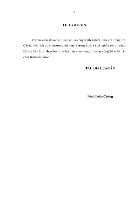 Hoàn thiện kiểm soát nội bộ tại các công ty cổ phần khai thác và chế biến than thuộc tập đoàn công nghiệp than khoáng sản việt nam