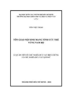 Tôn giáo nội sinh mang tính cứu thế vùng nam bộ