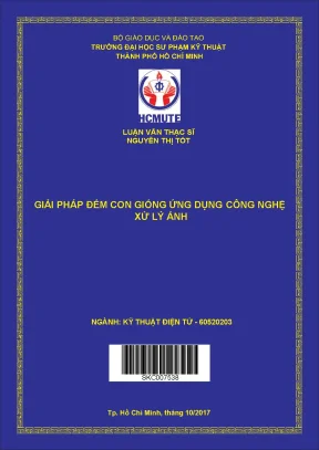 Giải pháp đếm con giống ứng dụng công nghệ xử lý ảnh
