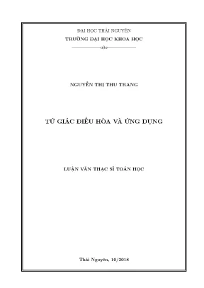 Tứ giác điều hòa và ứng dụng