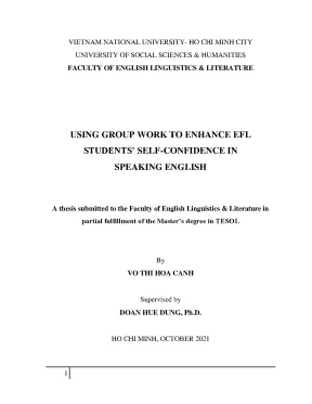 Using group work to enhance efl students self confidence in speaking english ma
