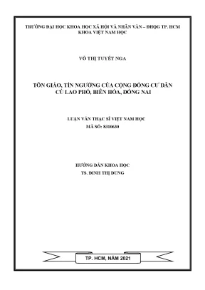 Tôn giáo tín ngưỡng của cộng đồng cư dân cù lao phố biên hòa đồng nai