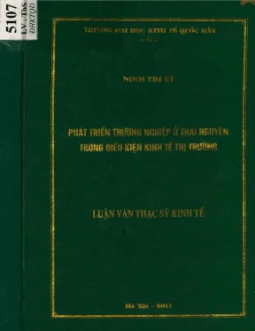 Phát triển thương nghiệp ở thái nguyên trong điều kiện kinh tế thị trường