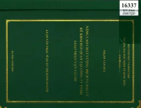 Nâng cao chất lượng dịch vụ đại lý kê khai hải quan tại công ty tnhh giao nhận vận tải dh