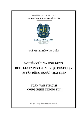 Nghiên cứu và ứng dụng deep learning trong việc phát hiện tụ tập đông người trái phép