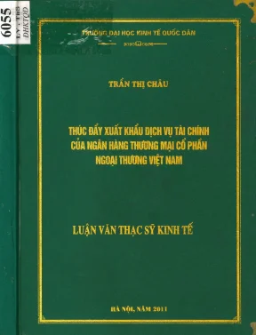 Thúc đẩy xuất khẩu dịch vụ tài chính của ngân hàng thương mại cổ phần ngoại thương việt nam