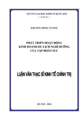 Phát triển hoạt động kinh doanh du lịch nghỉ dưỡng của tập đoàn flc
