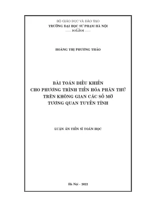 Bài toán điều khiển cho phương trình tiến hóa phân thứ trên không gian các số mờ tương quan tuyến tính
