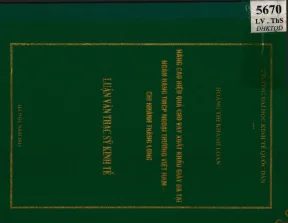 Nâng cao hiệu quả cho vay xuất khẩu giày da tại ngân hàng thương mại cổ phần ngoại thương việt nam chi nhánh thăng long