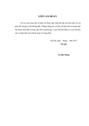 Hoàn thiện công tác thẩm định dự án đầu tư trong lĩnh vực thuỷ điện tại ngân hàng nnptnt tỉnh điện biên