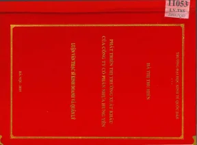 Phát triển thị trường xuất khẩu của công ty cổ phần nhựa hưng yên
