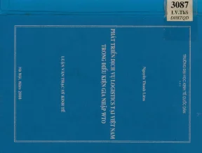 Phát triển dịch vụ logistics tại việt nam trong điều kiện gia nhập wto