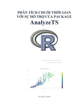 Phân tích chuỗi thời gian với sự hỗ trợ của package analyzets hồng việt minh và nguyễn thị diễm my