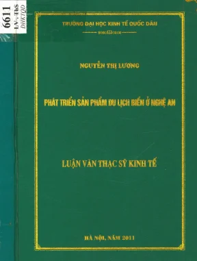 Phát triển sản phẩm du lịch biển ở nghệ an