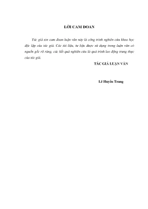 Phát triển thị trường quốc tế của công ty cổ phần công nghiệp vĩnh tường