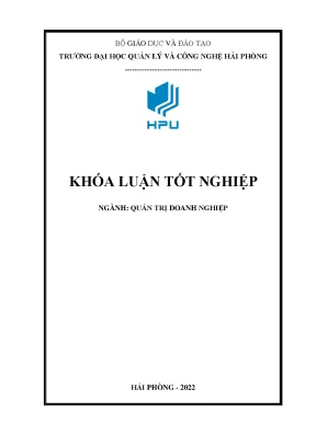 Một số biện pháp nâng cao hiệu quả sử dụng nguồn nhân lực tại công ty tnhh tân hoàng phát