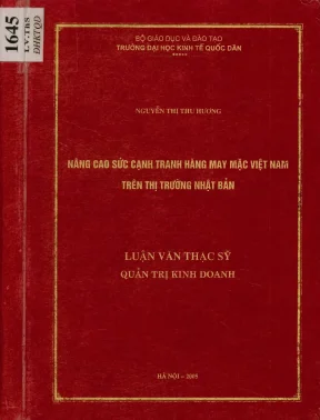 Nâng cao sức cạnh tranh hàng may mặc việt nam trên thị trường nhật băn