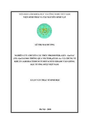Luận văn thạc sĩ nghiên cứu chuyển cấu trúc promoter gen gmnac 35s gmnac004 thông qua vector pzy101asc và chủng vi khu
