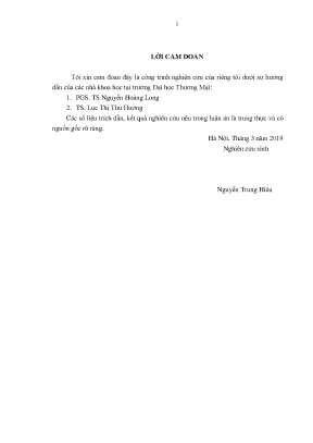 Luận văn thạc sĩ hoạch định chiến lược thương hiệu của các doanh nghiệp logistics việt nam