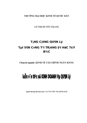 Tăng cường quản lý tài sản công tại trường đại học tây bắc