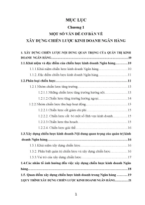 Luận văn tốt nghiệp giải pháp hoàn hiện hoạt động xây dựng chiến lược tại ngân hàng công thương việt nam