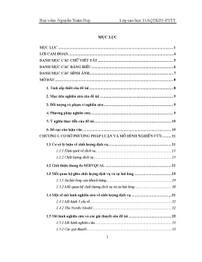 Luận văn đánh giá sự hài lòng của khách hàng với chất lượng dịch vụ cung cấp điện năng của tổng công ty điện lực thành phố hà nội