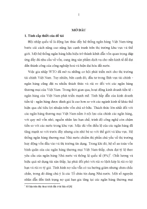 Luận văn thạc sĩ quản trị rủi ro tín dụng tại ngân hàng nông nghiệp và phát triển nông thôn tỉnh quảng ngãi