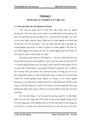Luận văn tốt nghiệp kế toán kết quả kinh doanh tại công ty tnhh bác thành